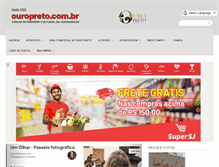 Tablet Screenshot of ouropreto.com.br